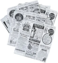 Rainbecom - 50 Stuks - 19 X 17 Cm - Hamburger Zakje Papier - Vetvrij Papier - Papieren Zak Voor Sandwiches - Krant 6 Rainbecom - 50 Stuks - 19 X 17 Cm - Hamburger Zakje Papier - Vetvrij Papier - Papieren Zak Voor Sandwiches - Krant -Beste Keuken Serie Winkel 1119x1200