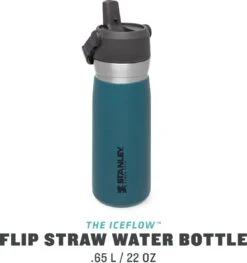 Stanley The IceFlow™ Flip Straw Water Bottle 0,65L - Thermosfles - Lagoon 15 Stanley The IceFlow™ Flip Straw Water Bottle 0,65L - Thermosfles - Lagoon -Beste Keuken Serie Winkel 1129x1200