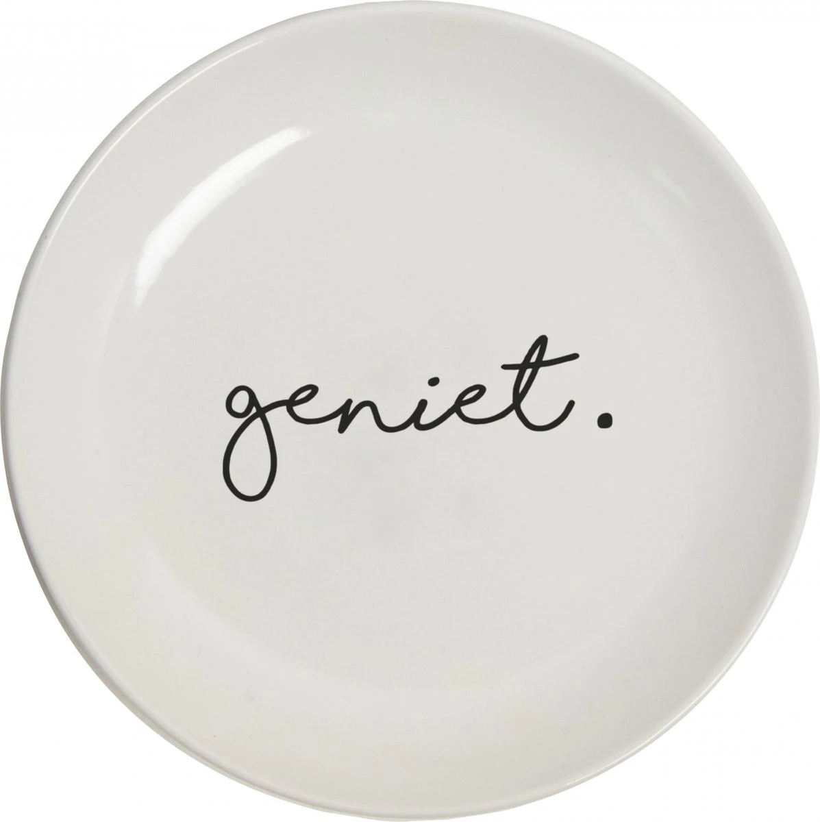 Gusta - Gebaksbordjes - ø 15 Cm - Set 4 Stuks - Porselein - Wit 4 Gusta - Gebaksbordjes - ø 15 Cm - Set 4 Stuks - Porselein - Wit - Image 4