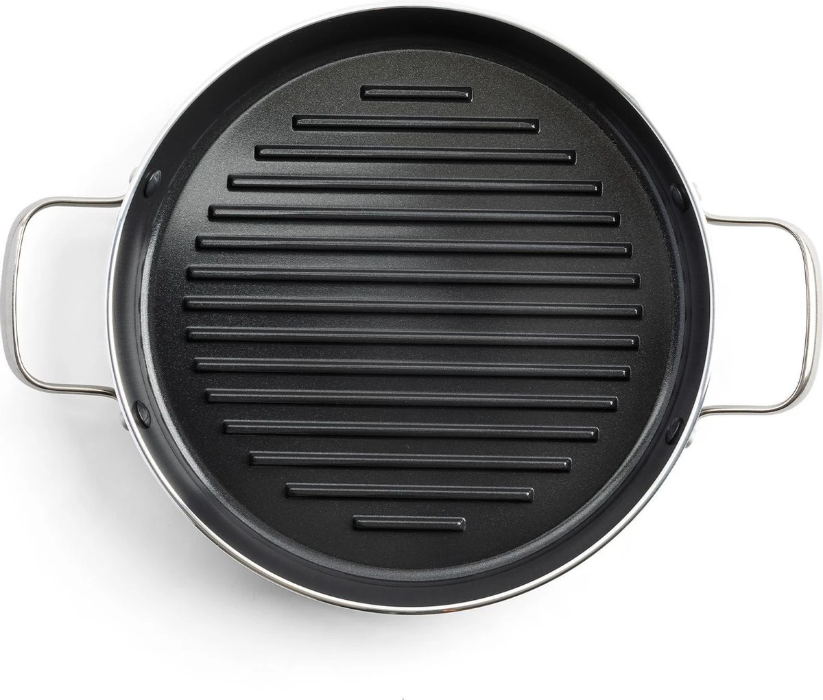 Dagelijkse Kost Keramische Grillpan - Ø28cm - PFAS-vrij - 2 Grepen 6 Dagelijkse Kost Keramische Grillpan - Ø28cm - PFAS-vrij - 2 Grepen - Image 6