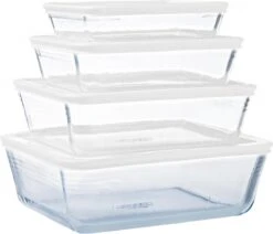 Pyrex - Cook & Freeze Schaal Met Deksel Set Van 8 Stuks - Transparant/Wit 15 Pyrex - Cook & Freeze Schaal Met Deksel Set Van 8 Stuks - Transparant/Wit -Beste Keuken Serie Winkel 1200x1030 1