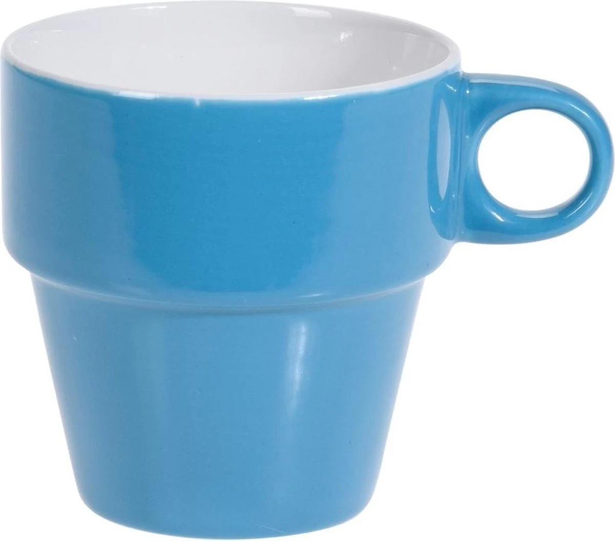 Orange85 Koffiekopjes - Met Houder - Set Van 6 - Gekleurd - 300 Ml - Keramiek 2 Orange85 Koffiekopjes - Met Houder - Set Van 6 - Gekleurd - 300 Ml - Keramiek - Image 2