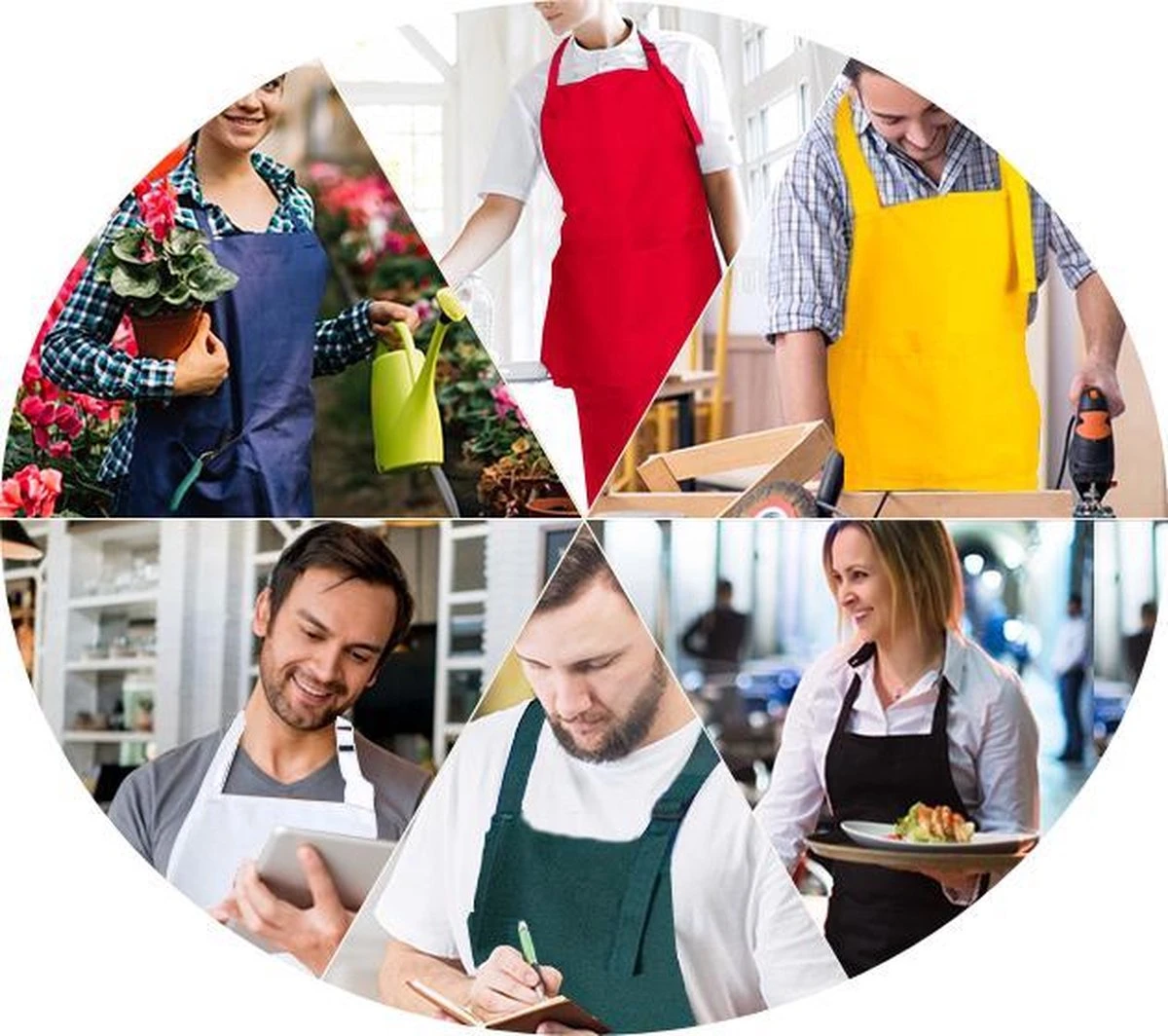 Schortenwinkel - Professioneel Keukenschort - Kookschort - Horeca - Zwart 6 Schortenwinkel - Professioneel Keukenschort - Kookschort - Horeca - Zwart - Image 6