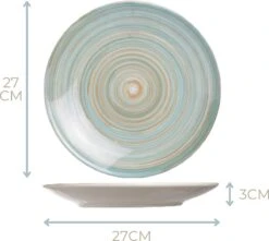 Cosy&Trendy Serviesset 24-delig Turbolino Blauw -Beste Keuken Serie Winkel 1200x1073 2