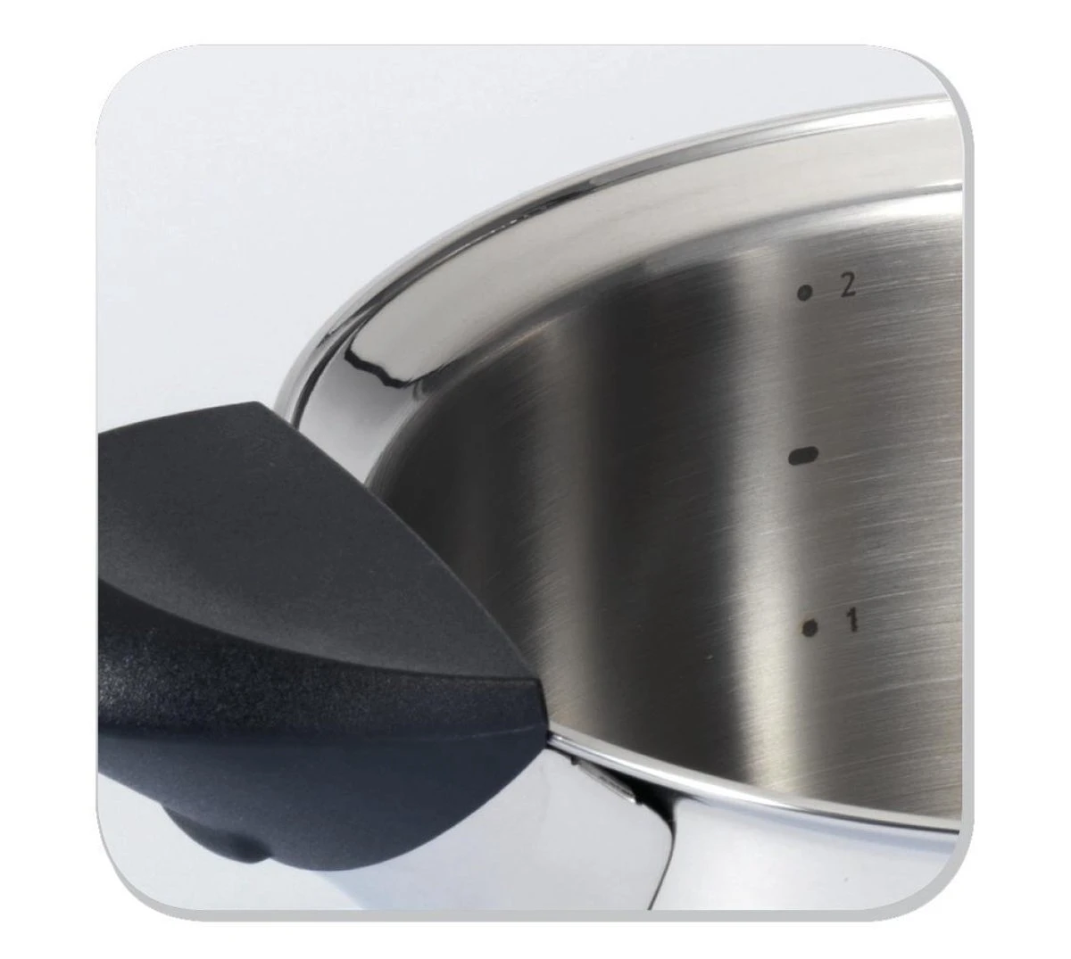 BK Q-linair Classic Pannenset - 5 Delig - RVS - Veilig Afgietsysteem - Inductie 12 BK Q-linair Classic Pannenset - 5 Delig - RVS - Veilig Afgietsysteem - Inductie - Image 12