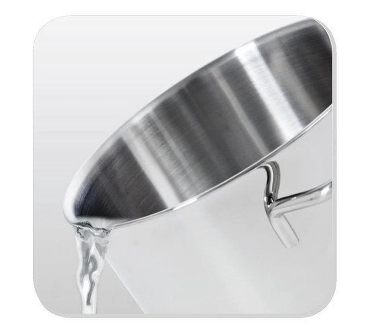 BK Profiline Kookpan Ø 14 Cm - RVS - Inductie 8 BK Profiline Kookpan Ø 14 Cm - RVS - Inductie - Image 8