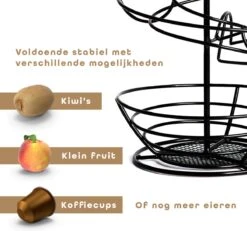 Eiermand – Eierrek – Eierhouder – Eieren – Zwart - Pasen - Tot 40 Eieren - BAULK® -Beste Keuken Serie Winkel 1200x1121 2