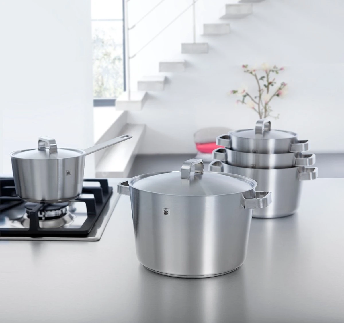 BK Conical+ Kookpannenset - 5-delig - RVS - Inductie 3 BK Conical+ Kookpannenset - 5-delig - RVS - Inductie - Image 3