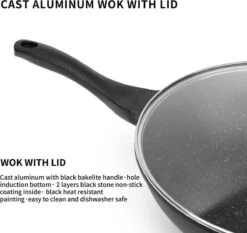 Swiss Pro+ Wokpan - Met Glazen Deksel - 28cm - Zwart 9 Swiss Pro+ Wokpan - Met Glazen Deksel - 28cm - Zwart -Beste Keuken Serie Winkel 1200x1133