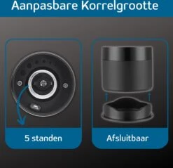 GOV Elektrische Peper- En Zoutmolen Zwart XL Set Oplaadbaar - Pepermolen - Peper En Zoutstel 7 GOV Elektrische Peper- En Zoutmolen Zwart XL Set Oplaadbaar - Pepermolen - Peper En Zoutstel -Beste Keuken Serie Winkel 1200x1162 1