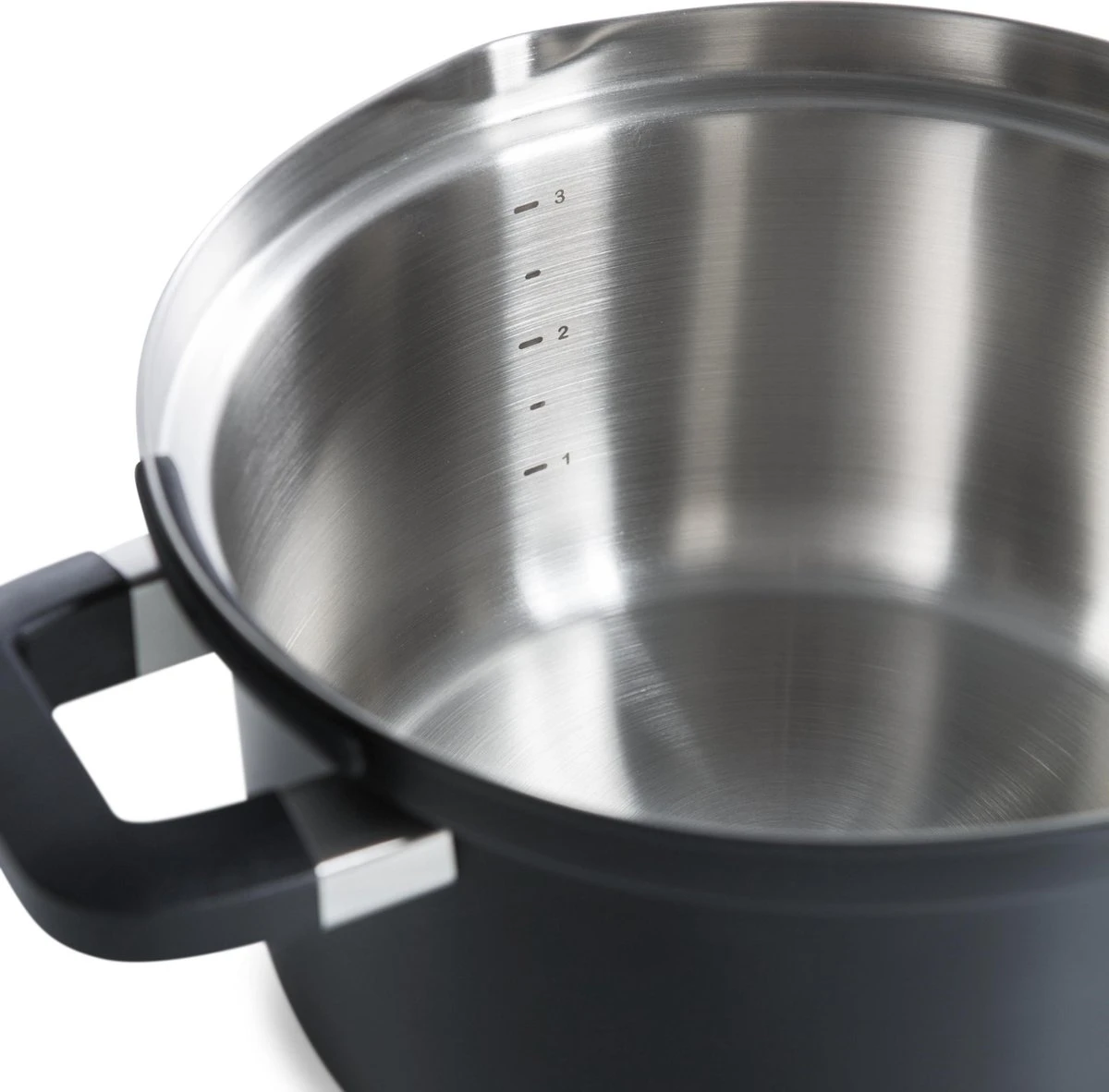 BK Flow Cool Black Glas Kookpannenset - 4-delig - Zwart - Glazen Deksel - Veilig Afgietsysteem - Inductie 6 BK Flow Cool Black Glas Kookpannenset - 4-delig - Zwart - Glazen Deksel - Veilig Afgietsysteem - Inductie - Image 6