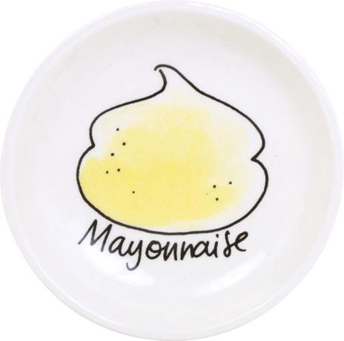 Blond Amsterdam Snack Schaaltje Mayonaise - Ø 8 Cm 1 Blond Amsterdam Snack Schaaltje Mayonaise - Ø 8 Cm