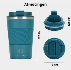 Castagnola Design RVS Koffiebeker To Go - Blauw - 380ml - Thermosbeker - Theebeker 14 Castagnola Design RVS Koffiebeker To Go - Blauw - 380ml - Thermosbeker - Theebeker -Beste Keuken Serie Winkel 1200x1191 9