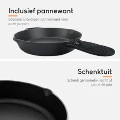 Ocina Gietijzeren Pan – ø30,5cm - Skillet - Koekenpan – Hapjespan – Koekenpan Inductie – Koekenpannenset - Gietijzeren Pan Bbq - Gietijzer 12 Ocina Gietijzeren Pan – ø30,5cm - Skillet - Koekenpan – Hapjespan – Koekenpan Inductie – Koekenpannenset - Gietijzeren Pan Bbq - Gietijzer -Beste Keuken Serie Winkel 1200x1200 122