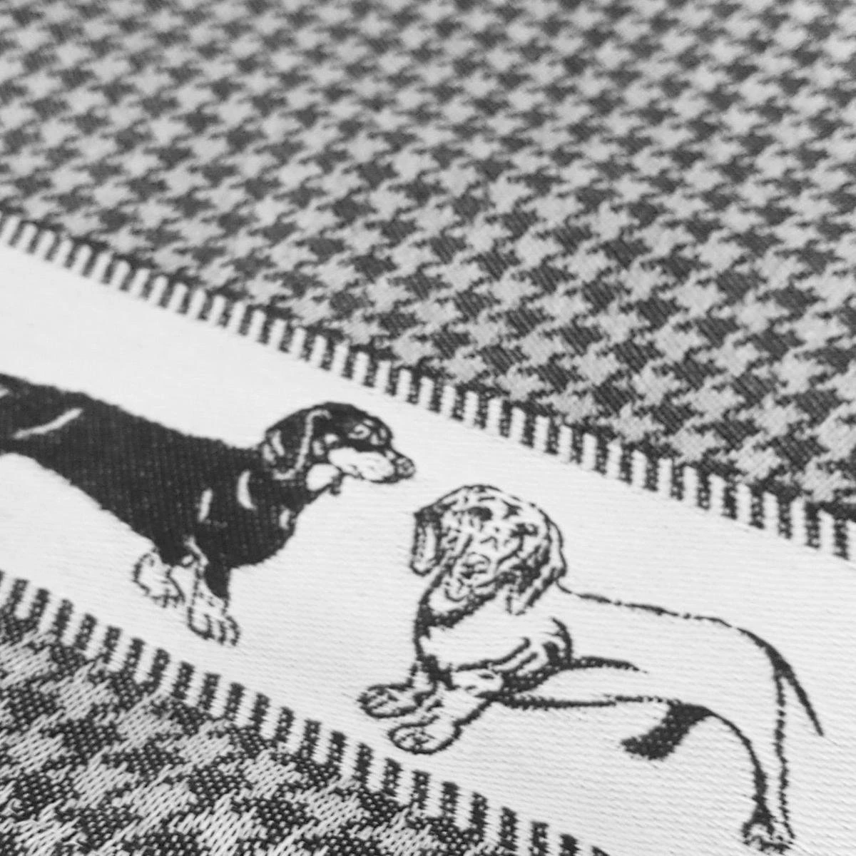 DDDDD Saar - 2x Theedoek & 2x Keukendoek - Black 2 DDDDD Saar - 2x Theedoek & 2x Keukendoek - Black - Image 2