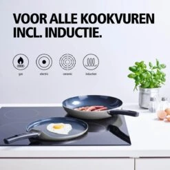 BRABANTIA INDU+ Pannenkoekenpan - Keramische Antiaanbaklaag - Ø 24 Cm - Inductie - Pfas Vrij 9 BRABANTIA INDU+ Pannenkoekenpan - Keramische Antiaanbaklaag - Ø 24 Cm - Inductie - Pfas Vrij -Beste Keuken Serie Winkel 1200x1200 186