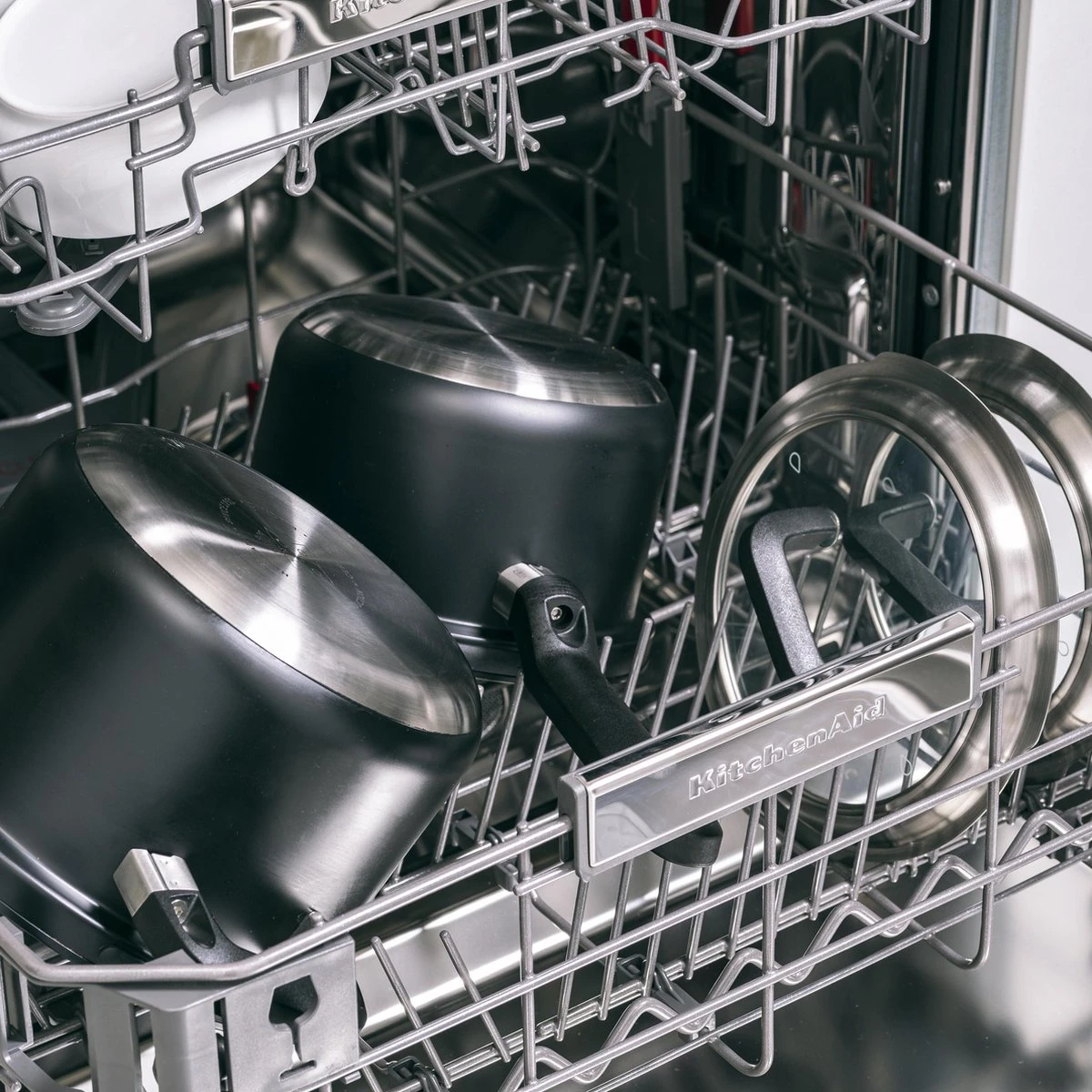 BK Flow Cool Black Glas Kookpannenset - 4-delig - Zwart - Glazen Deksel - Veilig Afgietsysteem - Inductie 5 BK Flow Cool Black Glas Kookpannenset - 4-delig - Zwart - Glazen Deksel - Veilig Afgietsysteem - Inductie - Image 5