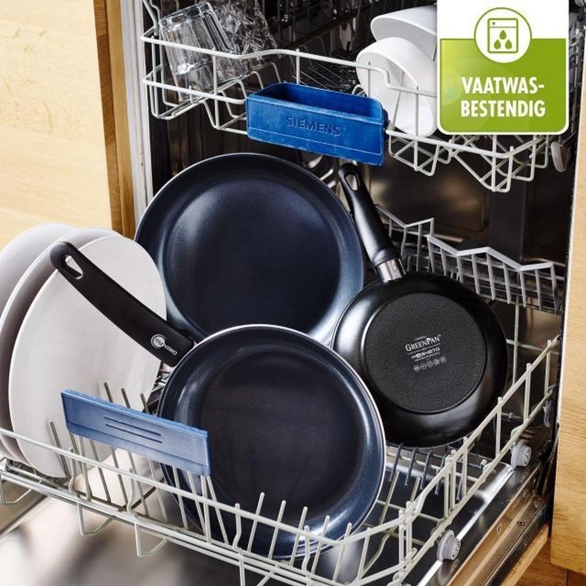 GreenPan Cambridge Koekenpan 26cm - Zwart - Inductie - PFAS-vrij 9 GreenPan Cambridge Koekenpan 26cm - Zwart - Inductie - PFAS-vrij - Image 9