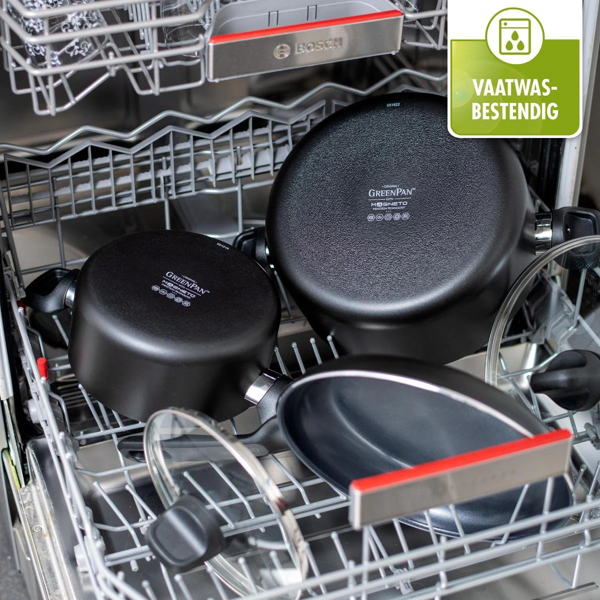 GreenPan Memphis Keramische Wokpan - Ø 28 Cm - PFAS-vrij 13 GreenPan Memphis Keramische Wokpan - Ø 28 Cm - PFAS-vrij - Image 13