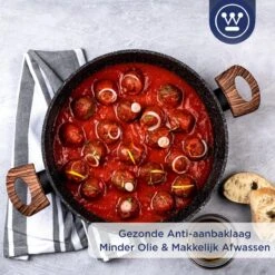 Westinghouse Hapjespan Inductie - Ø 32 Cm - Zwart Marmer - Speciale Editie - Met Deksel 15 Westinghouse Hapjespan Inductie - Ø 32 Cm - Zwart Marmer - Speciale Editie - Met Deksel -Beste Keuken Serie Winkel 1200x1200 301