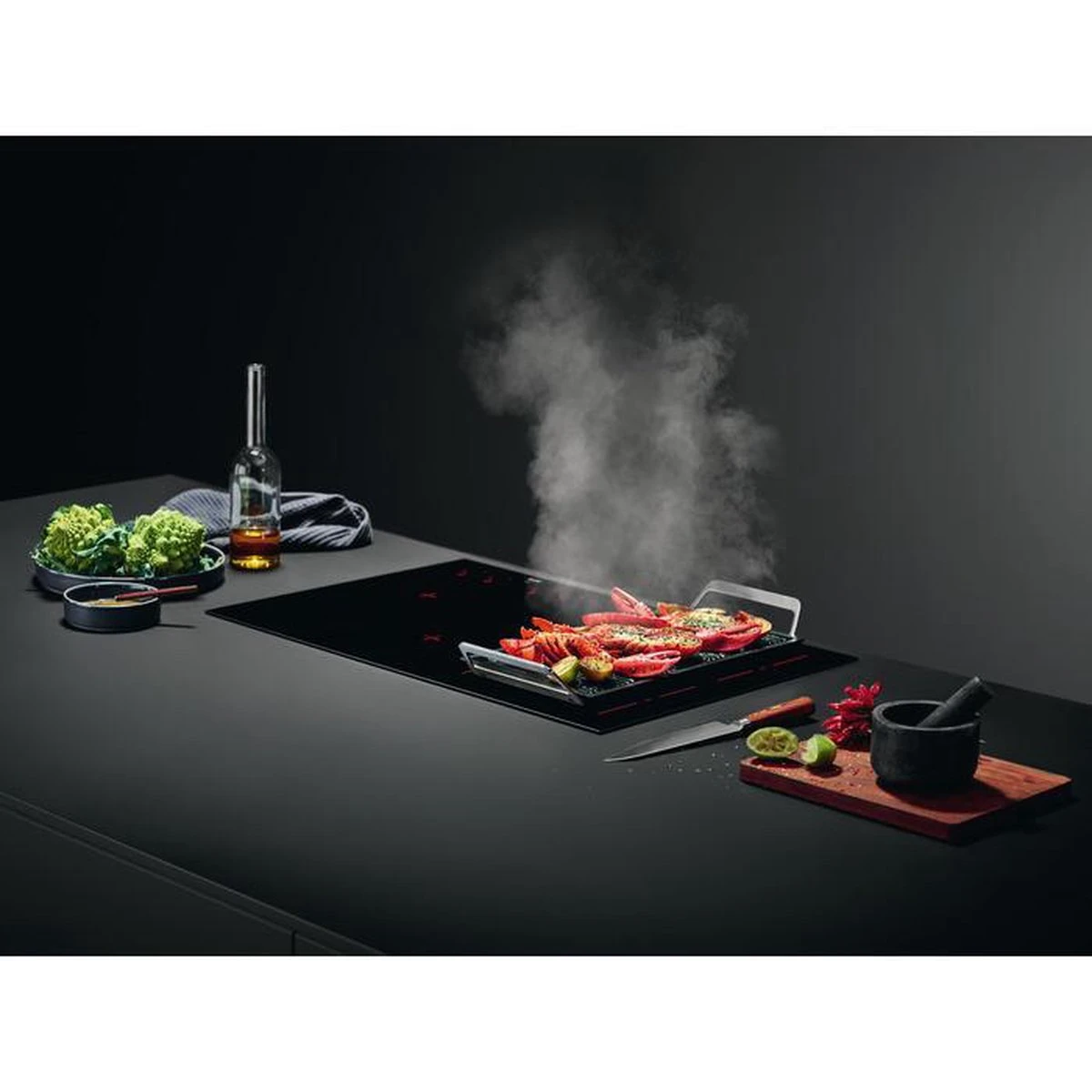 AEG MASTERY COLLECTION Plancha A9HL33 - Grillplaat - Gegoten Aluminium - 22 X 43 Cm 3 AEG MASTERY COLLECTION Plancha A9HL33 - Grillplaat - Gegoten Aluminium - 22 X 43 Cm - Image 3
