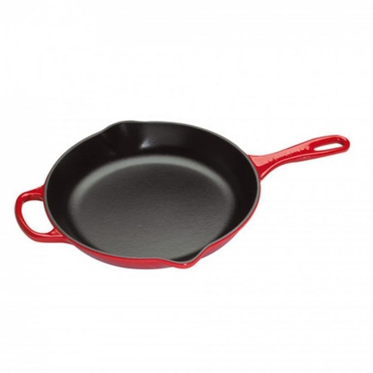 Le Creuset - Gietijzeren Ronde Skillet In Kersenrood 23cm 2 Le Creuset - Gietijzeren Ronde Skillet In Kersenrood 23cm - Image 2