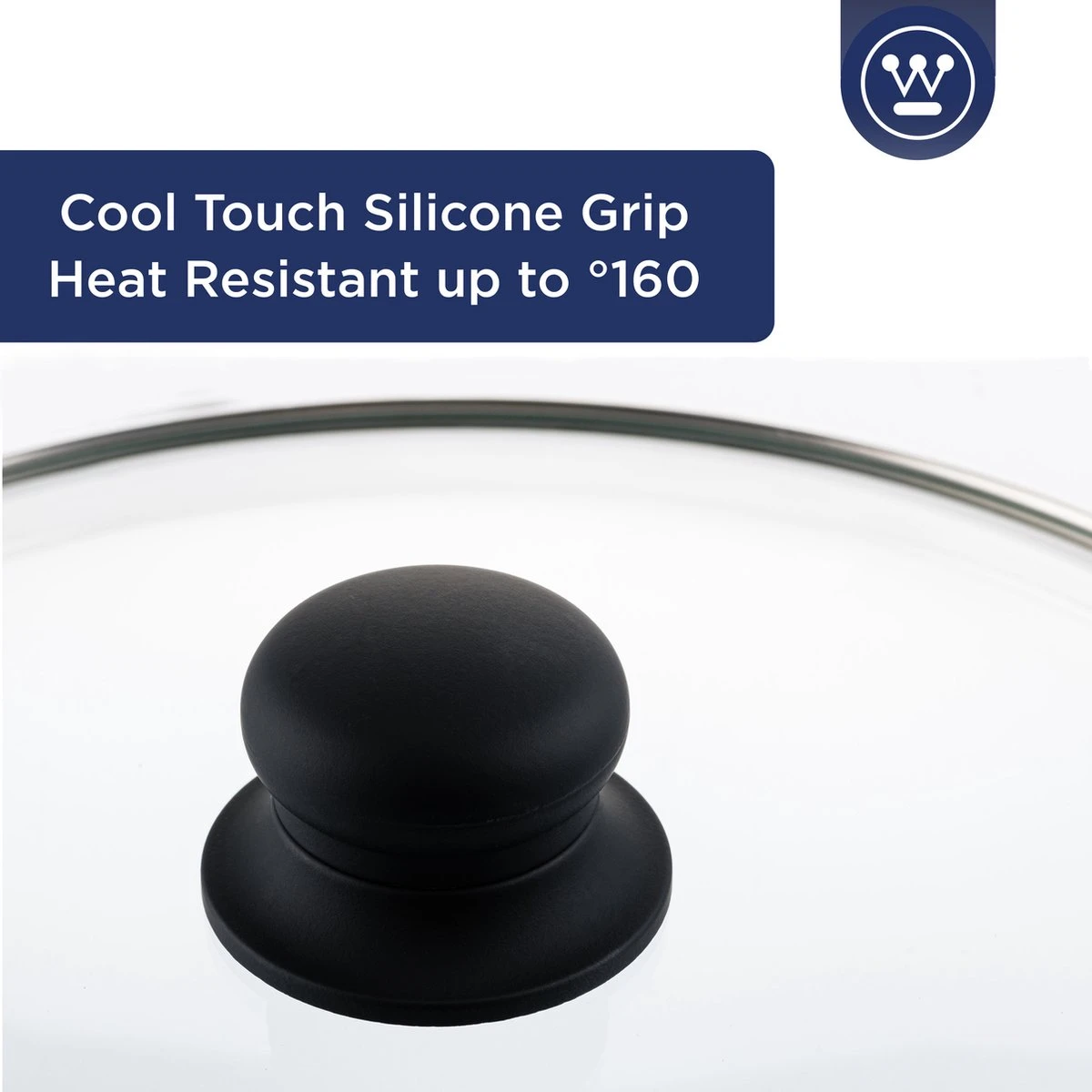 Westinghouse Hapjespan Inductie - Ø 32 Cm - Zwart Marmer - Met Deksel 2 Westinghouse Hapjespan Inductie - Ø 32 Cm - Zwart Marmer - Met Deksel - Image 2