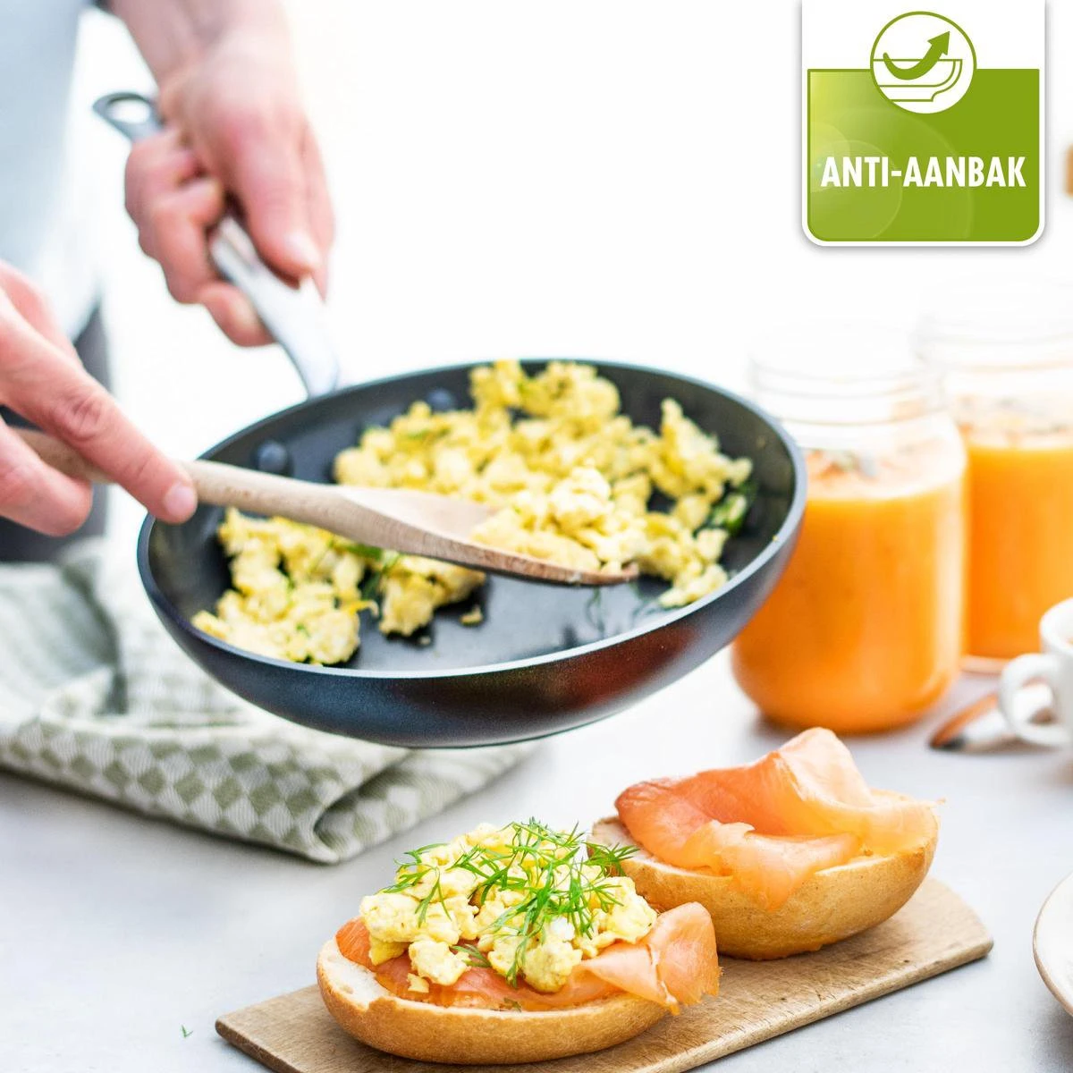 GreenPan Barcelona Infinity Pro Koekenpannenset - 3-delig - Zwart - Inductie - PFAS-vrij 14 GreenPan Barcelona Infinity Pro Koekenpannenset - 3-delig - Zwart - Inductie - PFAS-vrij - Image 14