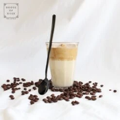 House Of Husk Latte Macchiato Lepels Set - Lange Theelepels - Koffielepels - Longdrinklepels - Sorbetlepels - Barlepel - RVS - 6 Stuks - 20CM - Zwart 10 House Of Husk Latte Macchiato Lepels Set - Lange Theelepels - Koffielepels - Longdrinklepels - Sorbetlepels - Barlepel - RVS - 6 Stuks - 20CM - Zwart -Beste Keuken Serie Winkel 1200x1200 45