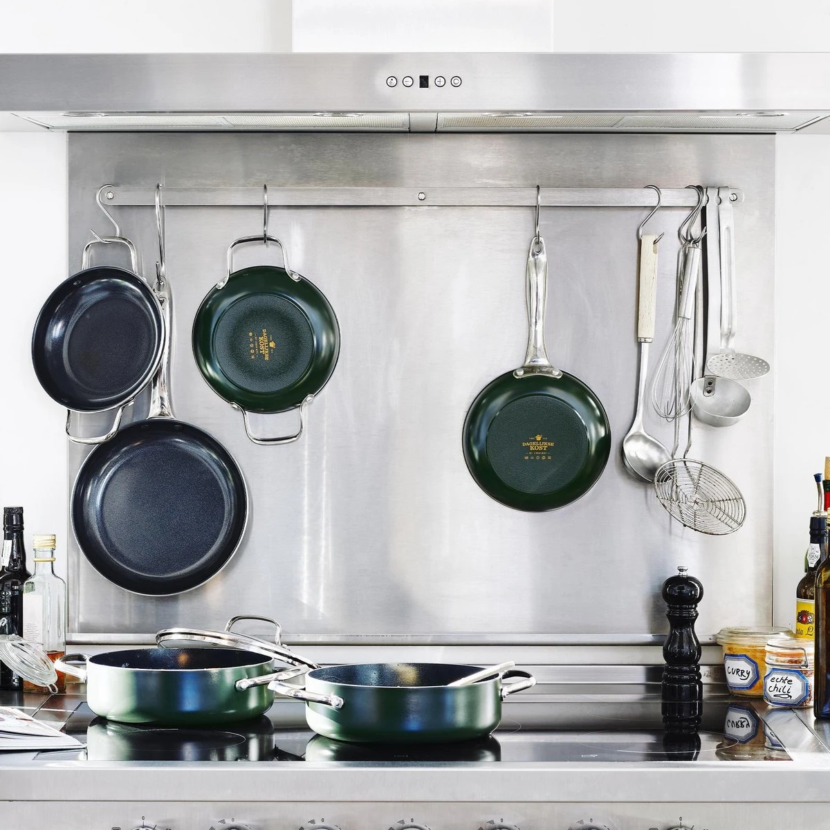 Dagelijkse Kost Keramische Grillpan - Ø28cm - PFAS-vrij - 2 Grepen 3 Dagelijkse Kost Keramische Grillpan - Ø28cm - PFAS-vrij - 2 Grepen - Image 3