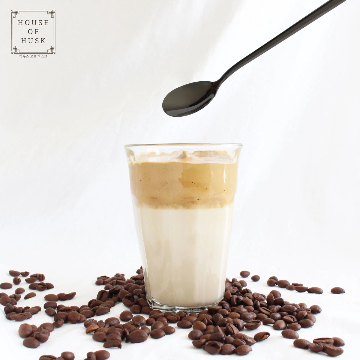 House Of Husk Latte Macchiato Lepels Set - Lange Theelepels - Koffielepels - Longdrinklepels - Sorbetlepels - Barlepel - RVS - 6 Stuks - 20CM - Zwart 5 House Of Husk Latte Macchiato Lepels Set - Lange Theelepels - Koffielepels - Longdrinklepels - Sorbetlepels - Barlepel - RVS - 6 Stuks - 20CM - Zwart - Image 5