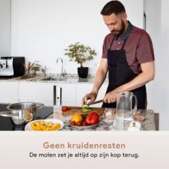 DODANA Premium Peper - & Zoutmolen Elektrisch - 1 Stuk - Pepermolen - Zoutmolen - Oplaadbaar - USB - Elektrische Pepermolen - RVS - Zwaartekracht Functie - LED Lamp - Nl Handleiding - Incl Borsteltje 13 DODANA Premium Peper - & Zoutmolen Elektrisch - 1 Stuk - Pepermolen - Zoutmolen - Oplaadbaar - USB - Elektrische Pepermolen - RVS - Zwaartekracht Functie - LED Lamp - Nl Handleiding - Incl Borsteltje -Beste Keuken Serie Winkel 1200x1200 504