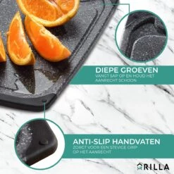 Grilla Snijplankenset - 3 Stuks - Marmer Look - Snijplank Set Kunststof -Beste Keuken Serie Winkel 1200x1200 517