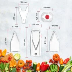 Börner Mandoline V5 PowerLine - Inclusief Opbergbox - Geleverd In Mooie Doos - 6-delige Set - 7 Snijdiktes - Geschikt Als Frietsnijder - BPA-vrij En Roestvrij - Grijs 13 Börner Mandoline V5 PowerLine - Inclusief Opbergbox - Geleverd In Mooie Doos - 6-delige Set - 7 Snijdiktes - Geschikt Als Frietsnijder - BPA-vrij En Roestvrij - Grijs -Beste Keuken Serie Winkel 1200x1200 524