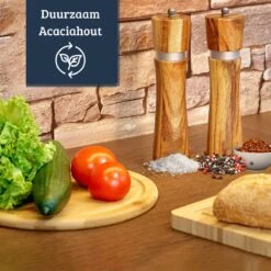 UNBOX Peper En Zoutmolen Set - Pepermolen - Zoutmolen - BBQ Accesoires - Acacia Hout - RVS 11 UNBOX Peper En Zoutmolen Set - Pepermolen - Zoutmolen - BBQ Accesoires - Acacia Hout - RVS -Beste Keuken Serie Winkel 1200x1200 588