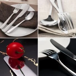 Deleca 12 Persoons Bestekset (72-delig) - Lepels, Messen, Vorken & Steakmessen - Vaatwasserbestendig - Zilver / RVS 13 Deleca 12 Persoons Bestekset (72-delig) - Lepels, Messen, Vorken & Steakmessen - Vaatwasserbestendig - Zilver / RVS -Beste Keuken Serie Winkel 1200x1200 59