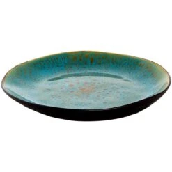 Palmer Serviesset Lotus Stoneware 6-persoons 24-delig Zwart Turquoise -Beste Keuken Serie Winkel 1200x1200 612