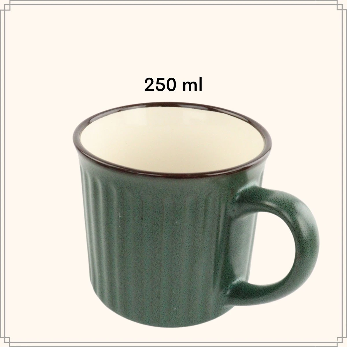 OTIX Koffiekopjes - Met Oor - Set Van 4 - Aardewerk - 250 Ml 9 OTIX Koffiekopjes - Met Oor - Set Van 4 - Aardewerk - 250 Ml - Image 9