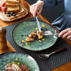 Serviesset 8 Personen - 24 Delig - Handgemaakt Keramiek - Vancasso Groen 7 Serviesset 8 Personen - 24 Delig - Handgemaakt Keramiek - Vancasso Groen -Beste Keuken Serie Winkel 1200x1200 691