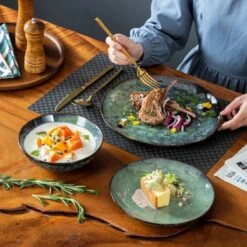 Serviesset 8 Personen - 24 Delig - Handgemaakt Keramiek - Vancasso Groen 8 Serviesset 8 Personen - 24 Delig - Handgemaakt Keramiek - Vancasso Groen -Beste Keuken Serie Winkel 1200x1200 692