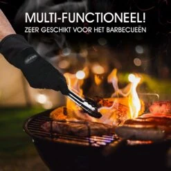 Sense Of Taste Ovenwanten - 2 Stuks - Ovenhandschoenen - Hittebestendig - 230°C - Siliconen - Zwart - Koken - Extra Lang -Beste Keuken Serie Winkel 1200x1200 7