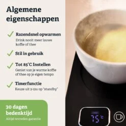 Shutterlight Verwarmde Onderzetter – Tot 85°C – 9 Standen – Timer – Warmhoudplaat Voor Mok Thee & Koffie – Mug Heating Plate – Cup Warmer 10 Shutterlight Verwarmde Onderzetter – Tot 85°C – 9 Standen – Timer – Warmhoudplaat Voor Mok Thee & Koffie – Mug Heating Plate – Cup Warmer -Beste Keuken Serie Winkel 1200x1200 722