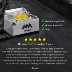 Lopup® Elektrische Sigarettenmaker - Sigarettenmakers - Sigaretten Maker Electrisch - Hulzenstopper - Sigaretten - Exclusieve NL Handleiding - Zilver 13 Lopup® Elektrische Sigarettenmaker - Sigarettenmakers - Sigaretten Maker Electrisch - Hulzenstopper - Sigaretten - Exclusieve NL Handleiding - Zilver -Beste Keuken Serie Winkel 1200x1200 731