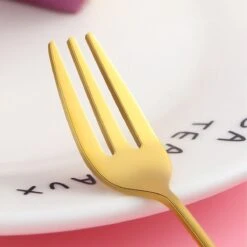 Gebaksvorkjes Donut Set Van 4 Taartvorkjes - Goud 8 Gebaksvorkjes Donut Set Van 4 Taartvorkjes - Goud -Beste Keuken Serie Winkel 1200x1200 74