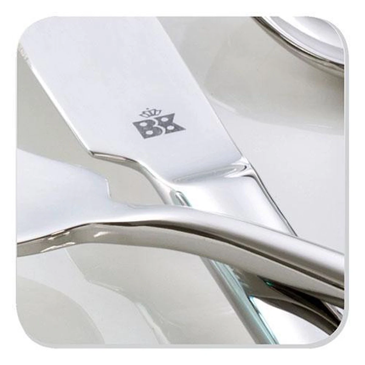 BK Waal Taartvorken - 6 Stuks - 18/10 Edelstaal 2 BK Waal Taartvorken - 6 Stuks - 18/10 Edelstaal - Image 2