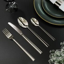 Nevana Bestekset - 24 Delig - 18/10 Edelstaal - Bestek - Lepels, Messen, Vorken 7 Nevana Bestekset - 24 Delig - 18/10 Edelstaal - Bestek - Lepels, Messen, Vorken -Beste Keuken Serie Winkel 1200x1200 96