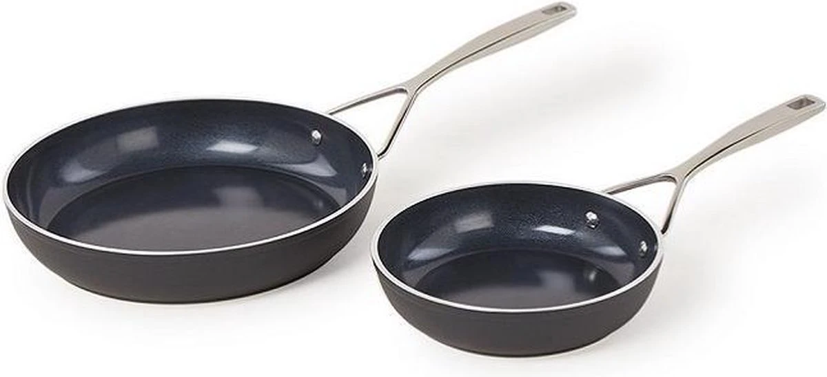 Demeyere Alu Pro 5 - Ceraforce - Bakpannenset 24cm + 28cm 1 Demeyere Alu Pro 5 - Ceraforce - Bakpannenset 24cm + 28cm