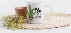 Mok - Koffiemok - Spreuken - Quote - 'Kak Dus Dat Je Weggaat' - Baan - Mokken - 350 ML - Beker - Koffiemokken - Theemok - Mok Met Tekst 8 Mok - Koffiemok - Spreuken - Quote - 'Kak Dus Dat Je Weggaat' - Baan - Mokken - 350 ML - Beker - Koffiemokken - Theemok - Mok Met Tekst -Beste Keuken Serie Winkel 1200x557 2
