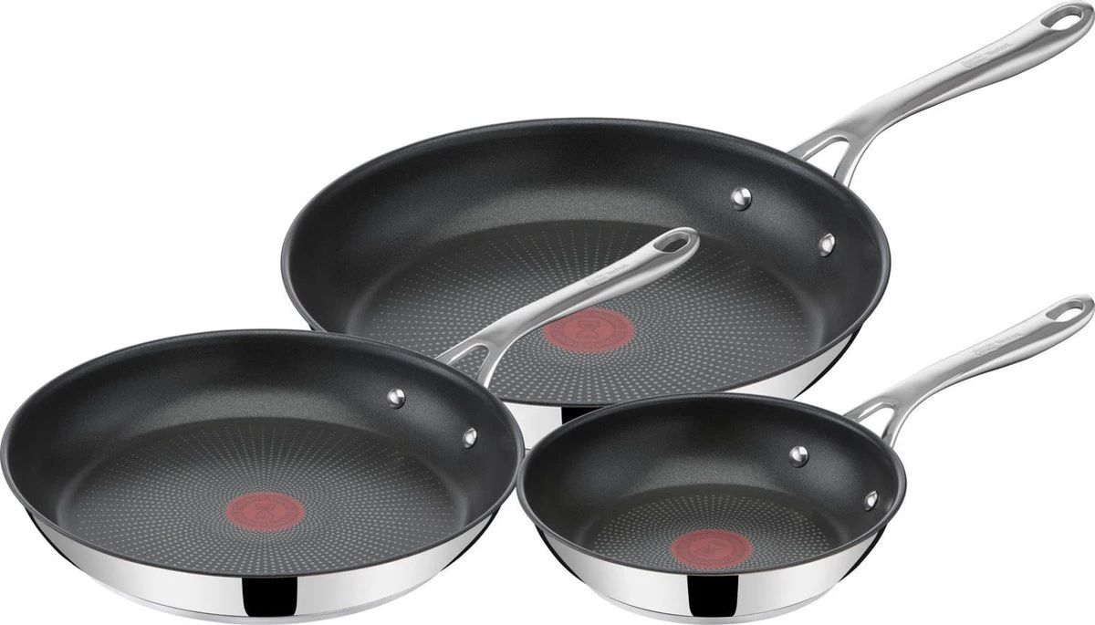 Tefal Jamie Oliver Cooks Direct On Pannenset - 3 Stuks 1 Tefal Jamie Oliver Cooks Direct On Pannenset - 3 Stuks