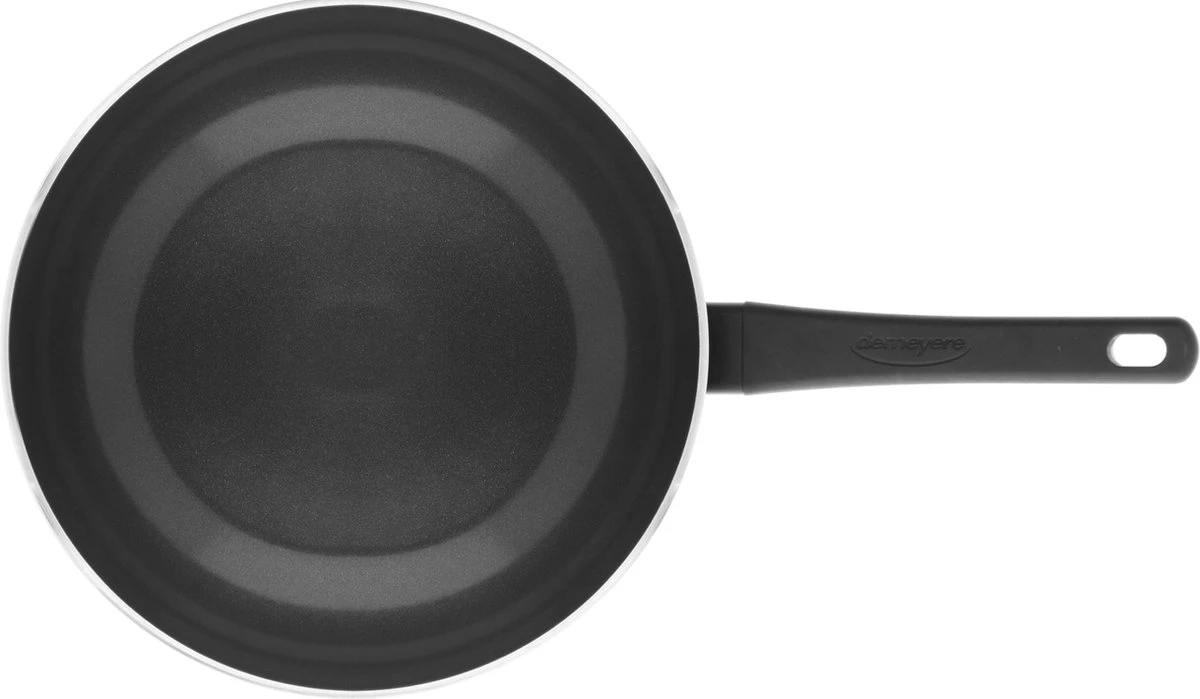 Demeyere Alu Classico 3 Wokpan – Inductie – Ceraforce Keramische Antikleeflaag – 28 Cm – PTFE En PFAS Vrij 2 Demeyere Alu Classico 3 Wokpan – Inductie – Ceraforce Keramische Antikleeflaag – 28 Cm – PTFE En PFAS Vrij - Image 2